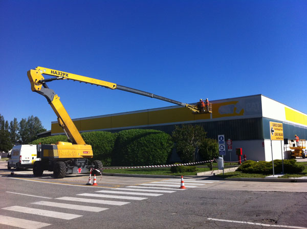Verniciatura conservativa cemento armato